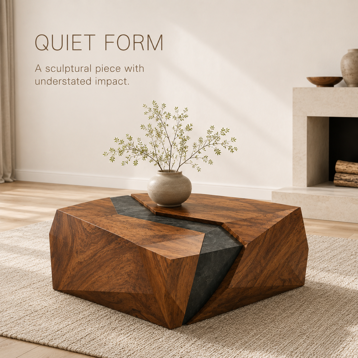 Mira Flow Wood Coffee Table - product image 03