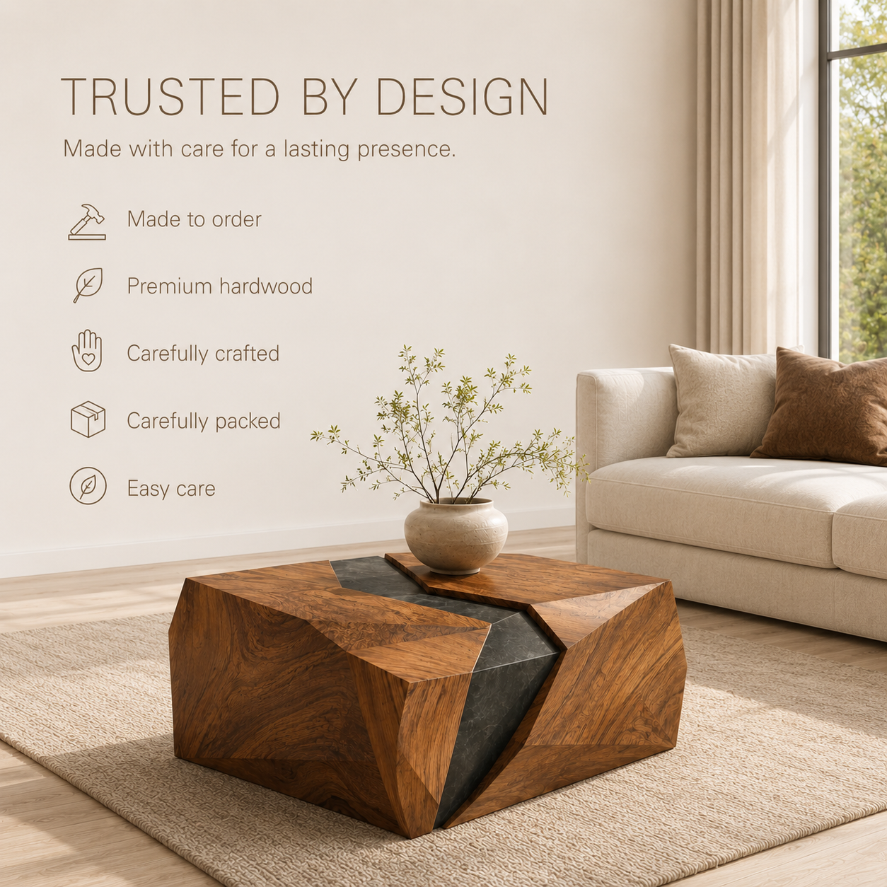 Mira Flow Wood Coffee Table - product image 09