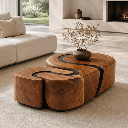Talia Soft Edge Coffee Table - main view