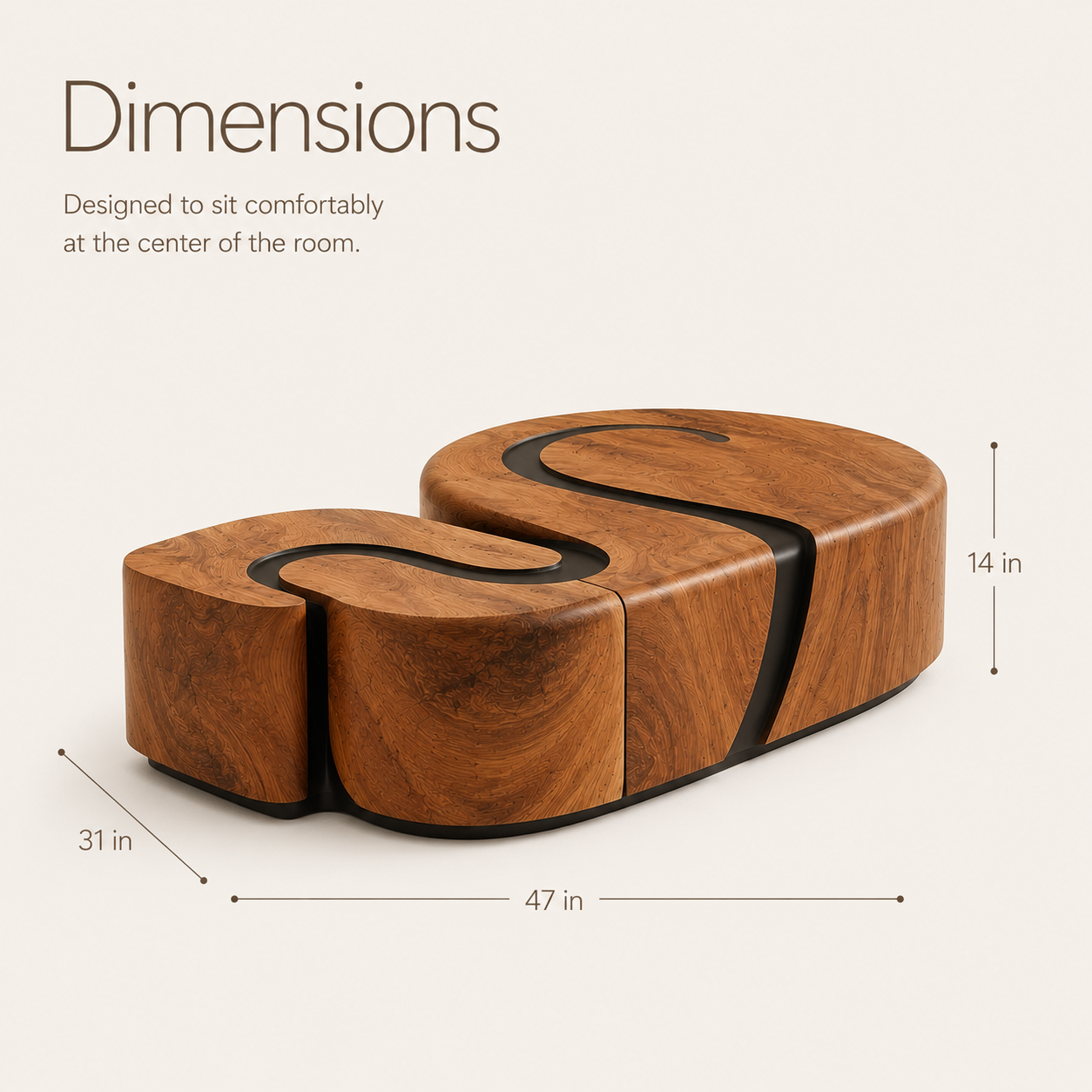 Talia Soft Edge Coffee Table - product image 08