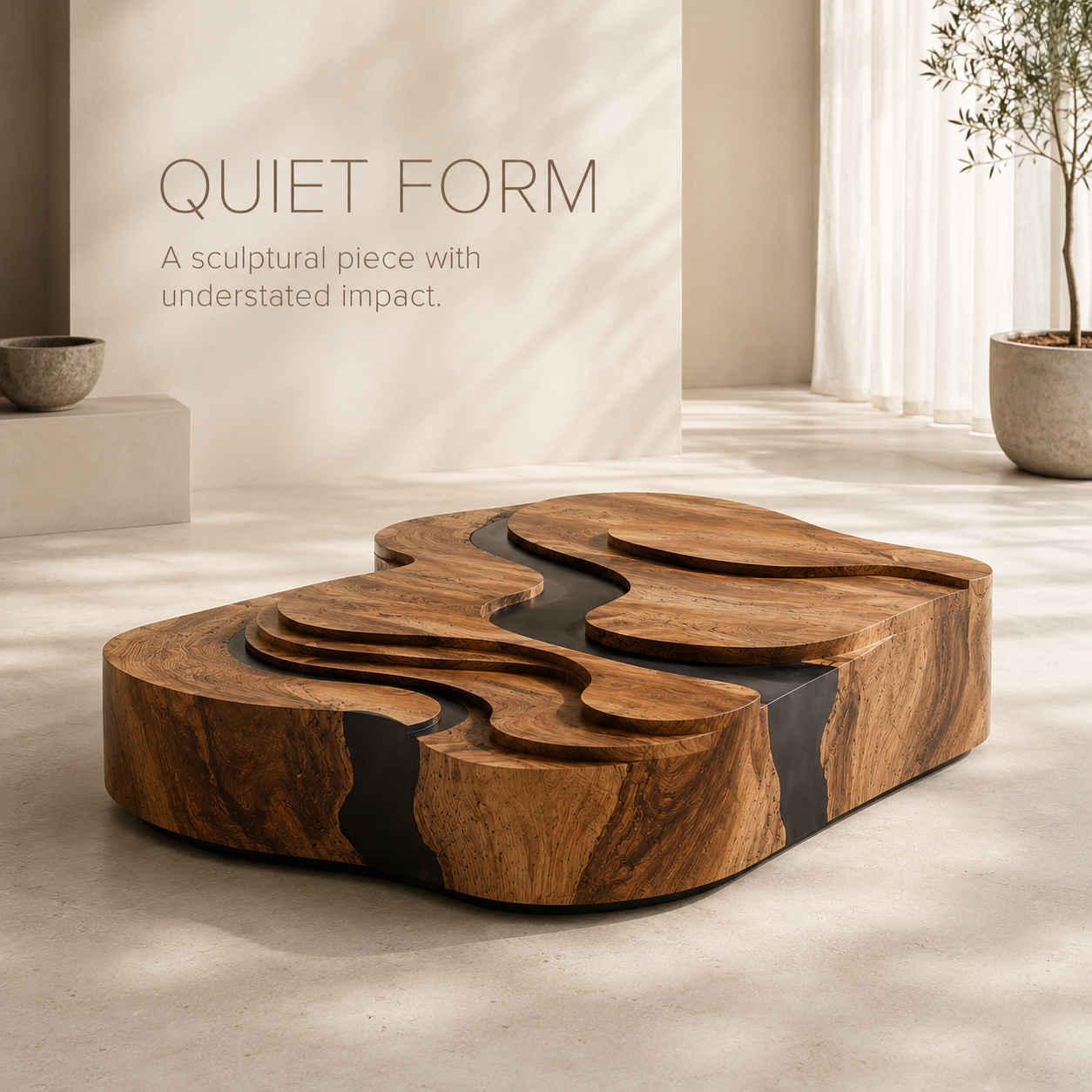 Vale Sculptural Coffee Table - product image 03