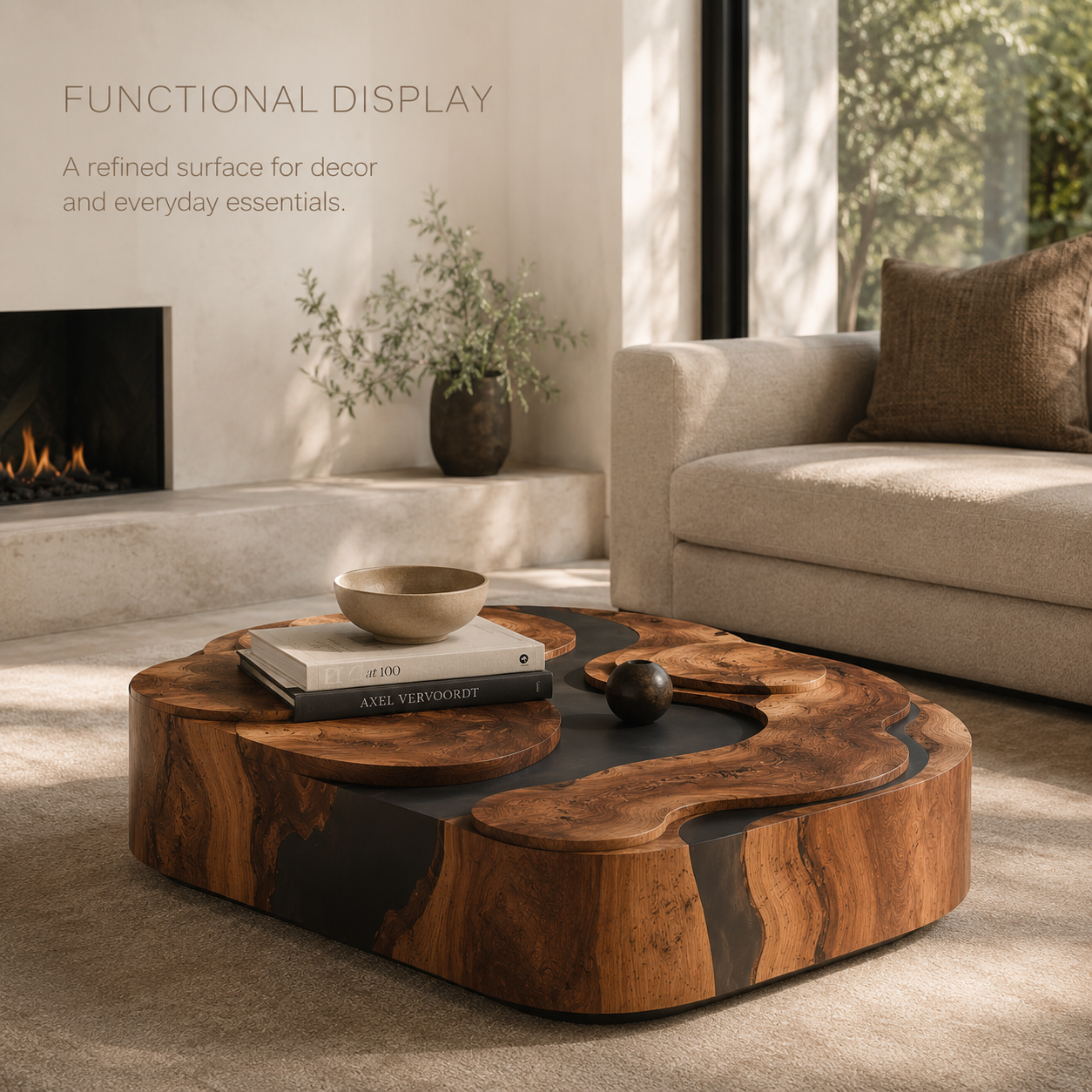 Vale Sculptural Coffee Table - product image 07