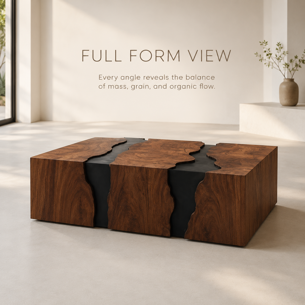 Celine Warm Modern Coffee Table - product image 03