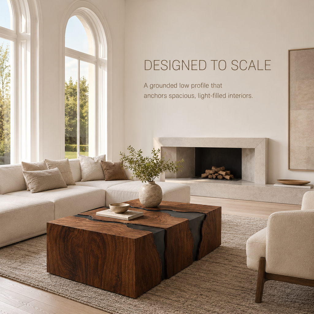Celine Warm Modern Coffee Table - product image 04