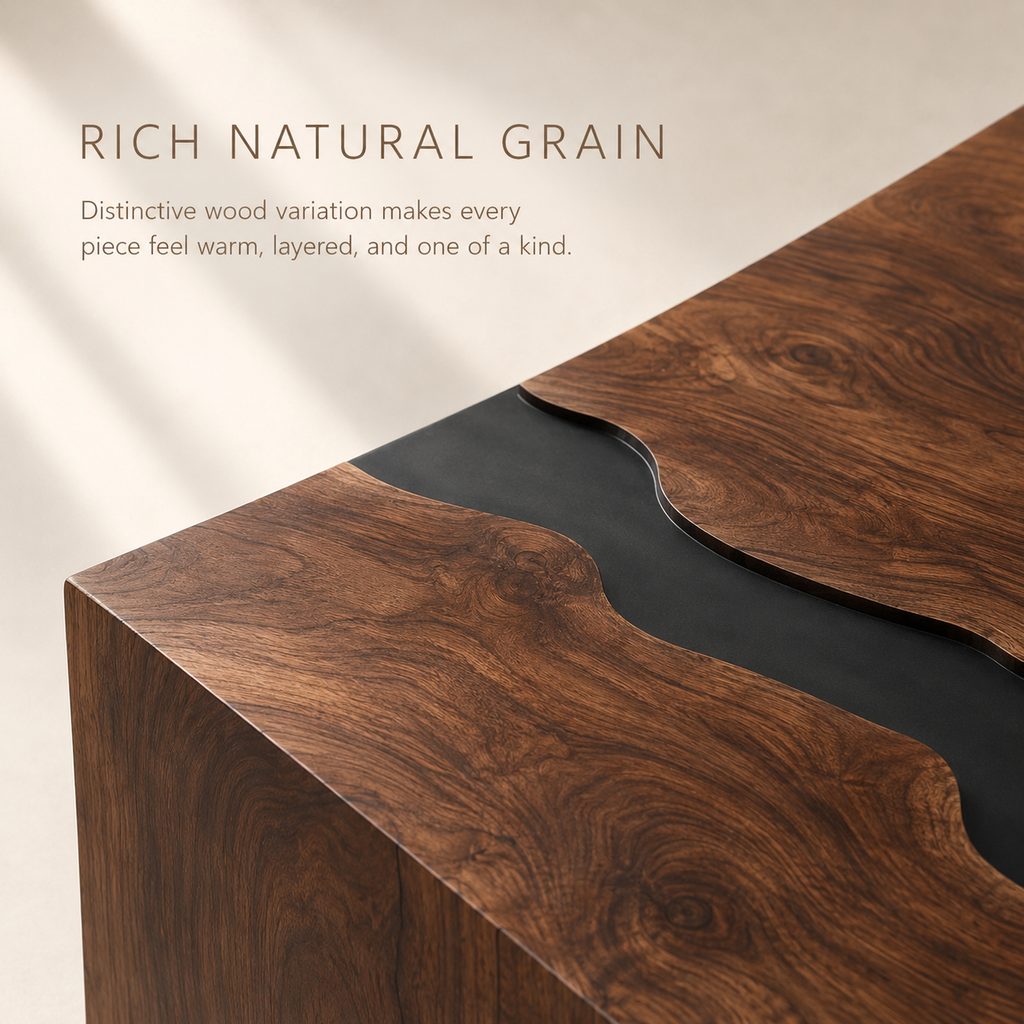 Celine Warm Modern Coffee Table - product image 05