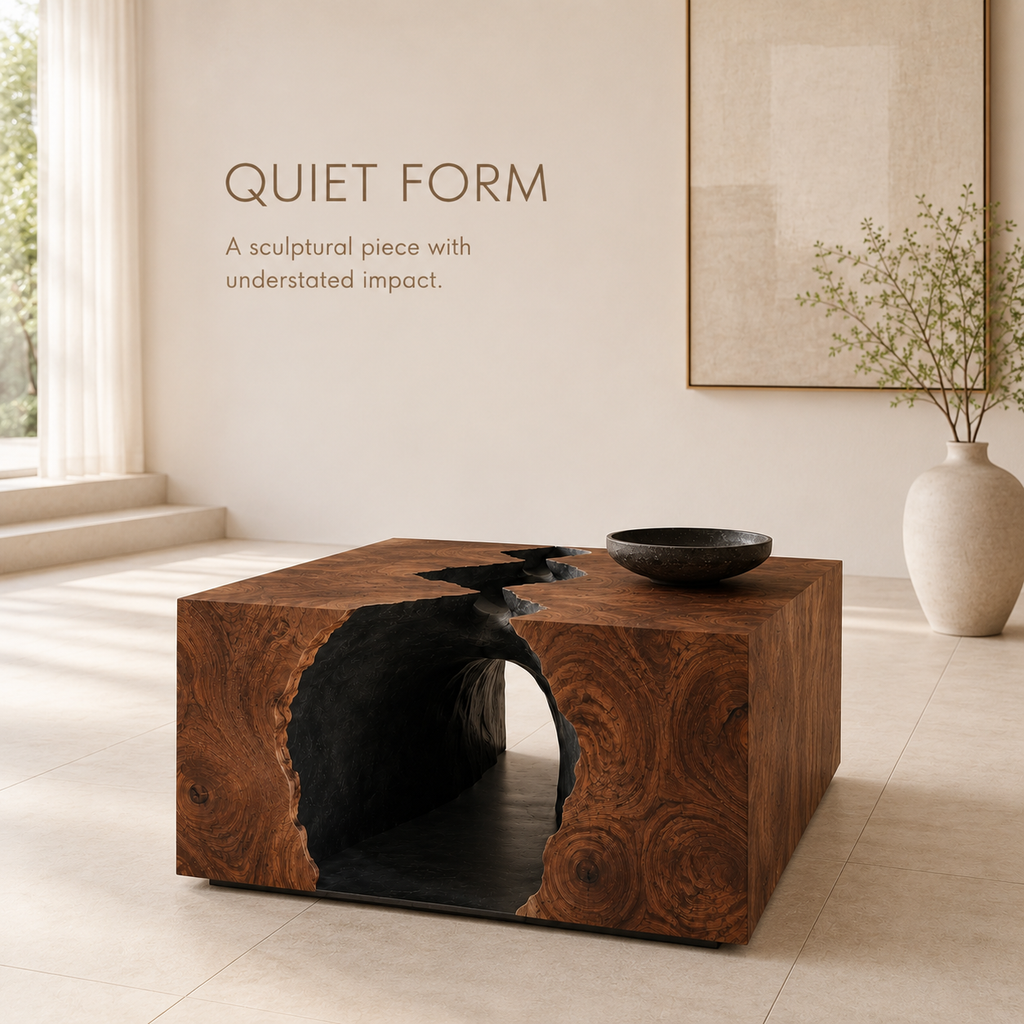 Alden Curved Wood Coffee Table - product image 03