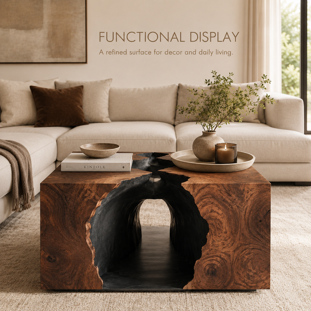 Alden Curved Wood Coffee Table - product image 07