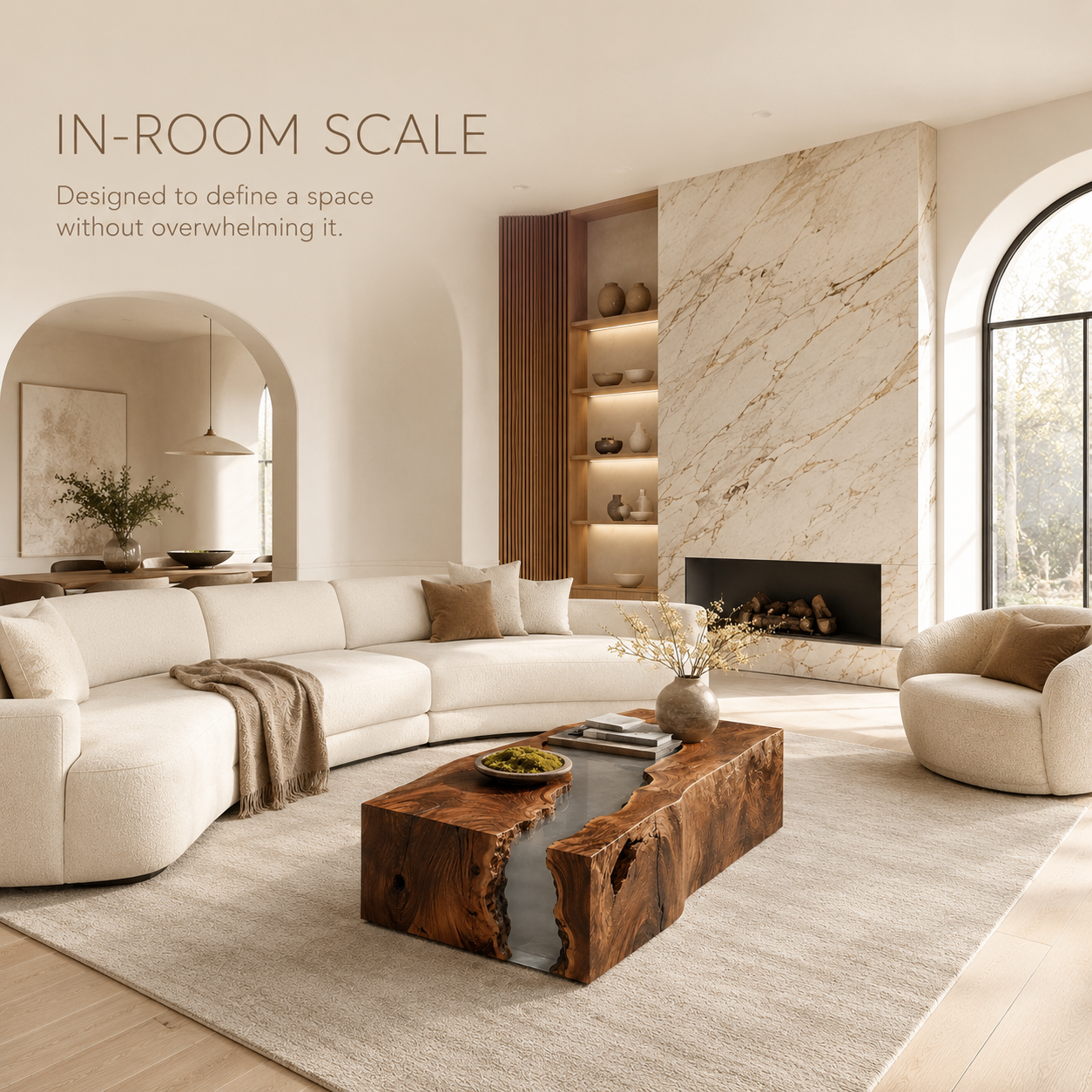 Aurelle Sculptural Coffee Table - product image 04