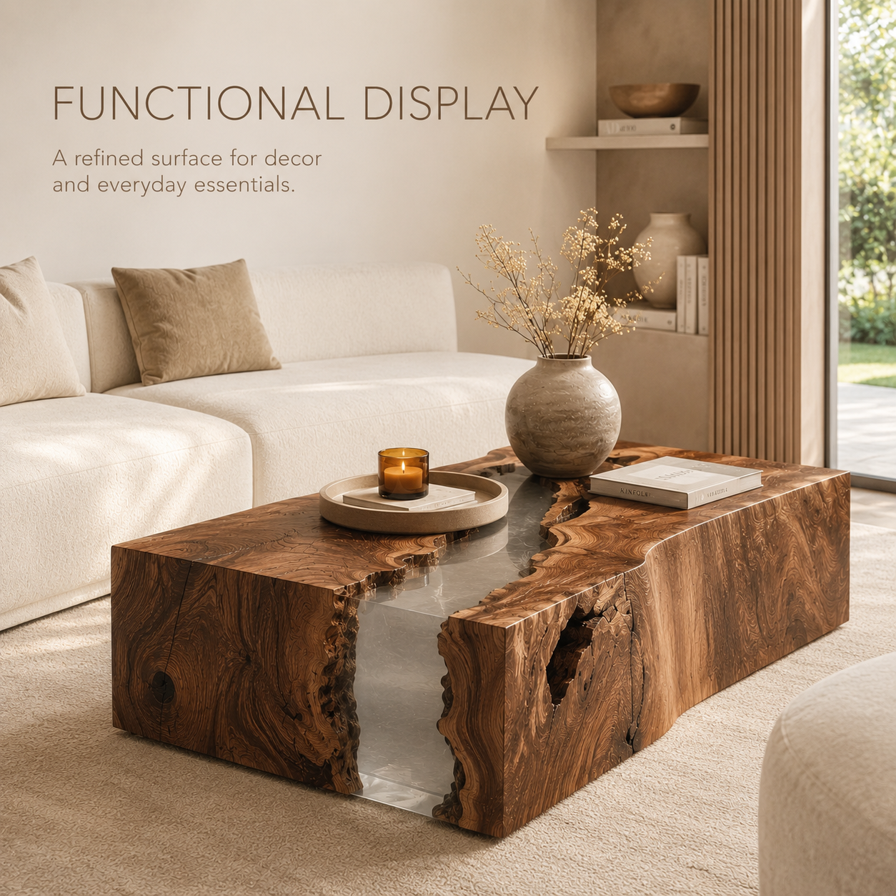 Aurelle Sculptural Coffee Table - product image 07