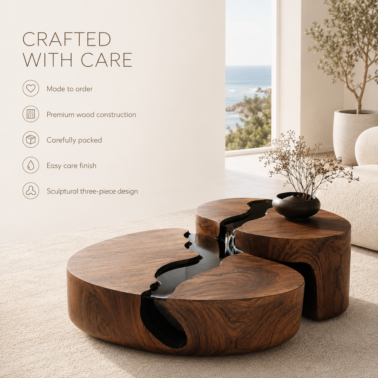 Caldera Organic Coffee Table - product image 09