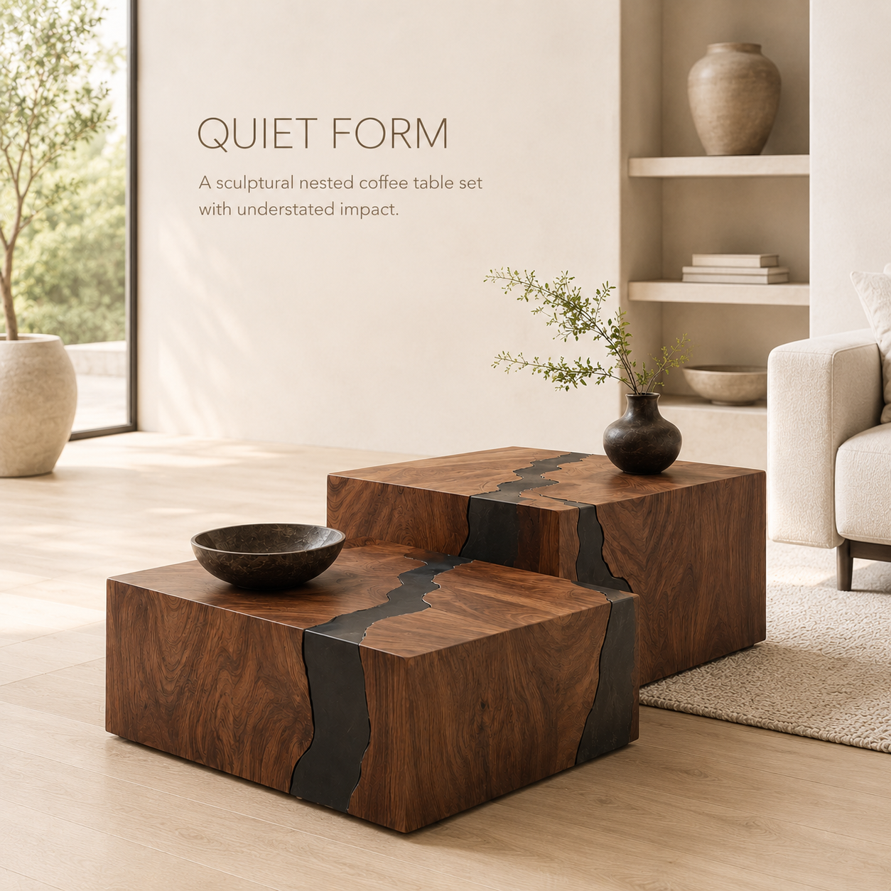 Elara Soft Curve Coffee Table - product image 03