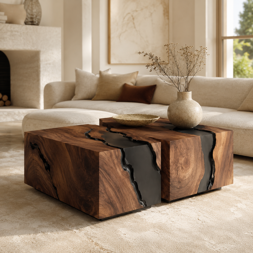 Veyra Gallery Wood Coffee Table - main view