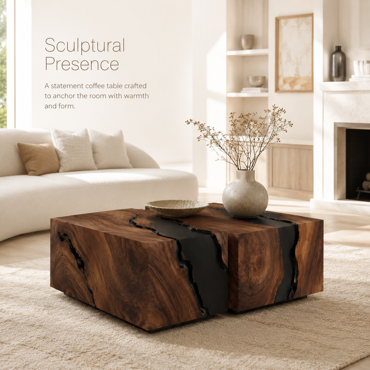 Veyra Gallery Wood Coffee Table - product image 02
