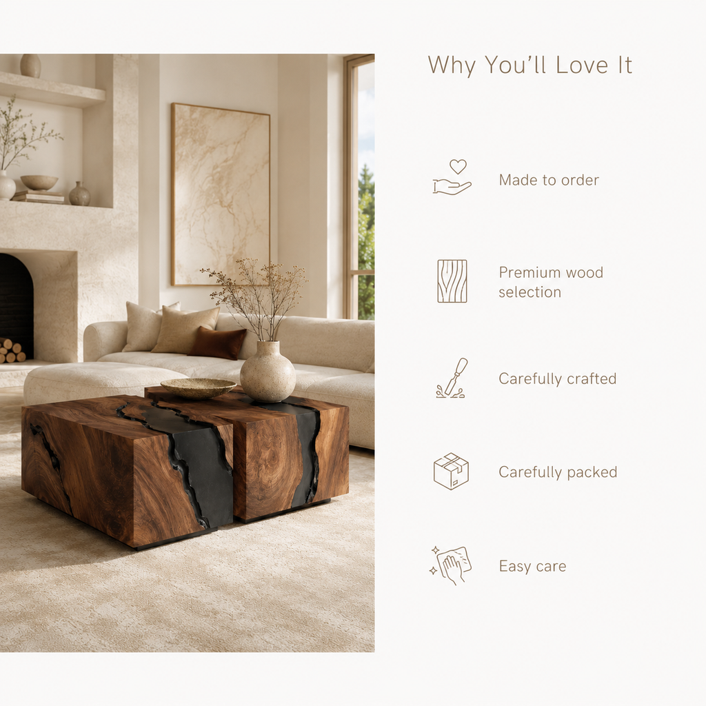 Veyra Gallery Wood Coffee Table - product image 09
