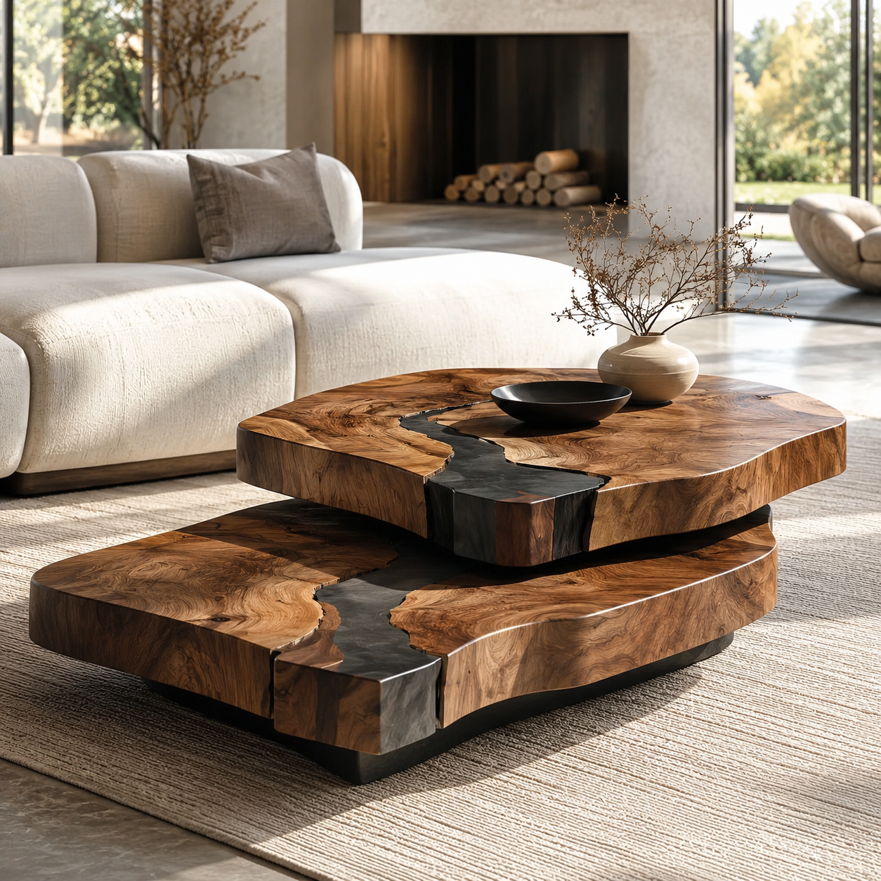 Nolan Arc Living Room Coffee Table - main view