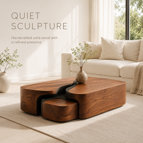 Liora Warm Walnut Coffee Table - product image 02