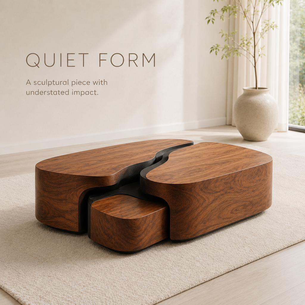 Liora Warm Walnut Coffee Table - product image 03
