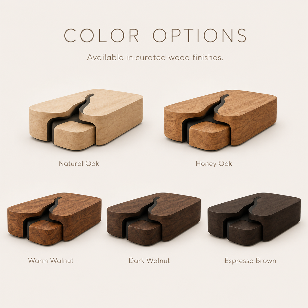 Liora Warm Walnut Coffee Table - product image 11