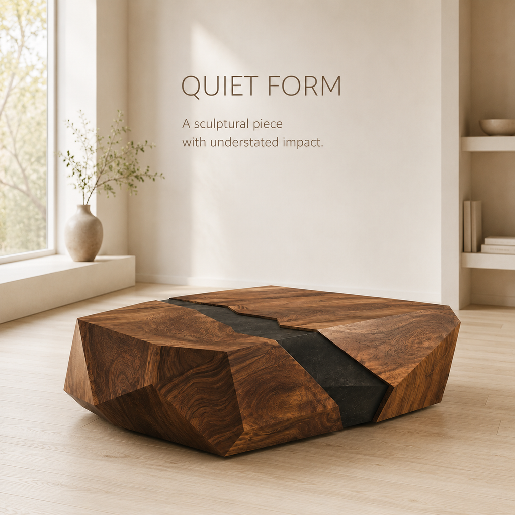Brielle Sculpted Coffee Table - product image 04