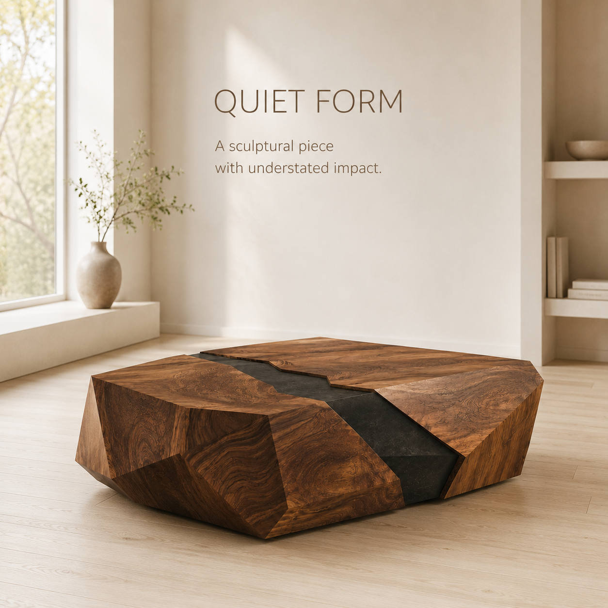 Brielle Sculpted Coffee Table - product image 04