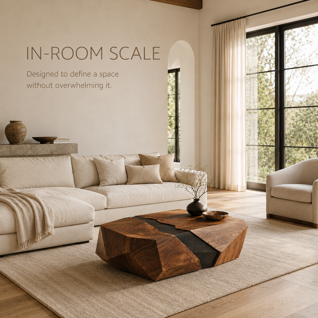 Brielle Sculpted Coffee Table - product image 05