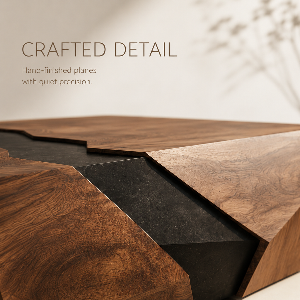 Brielle Sculpted Coffee Table - product image 07