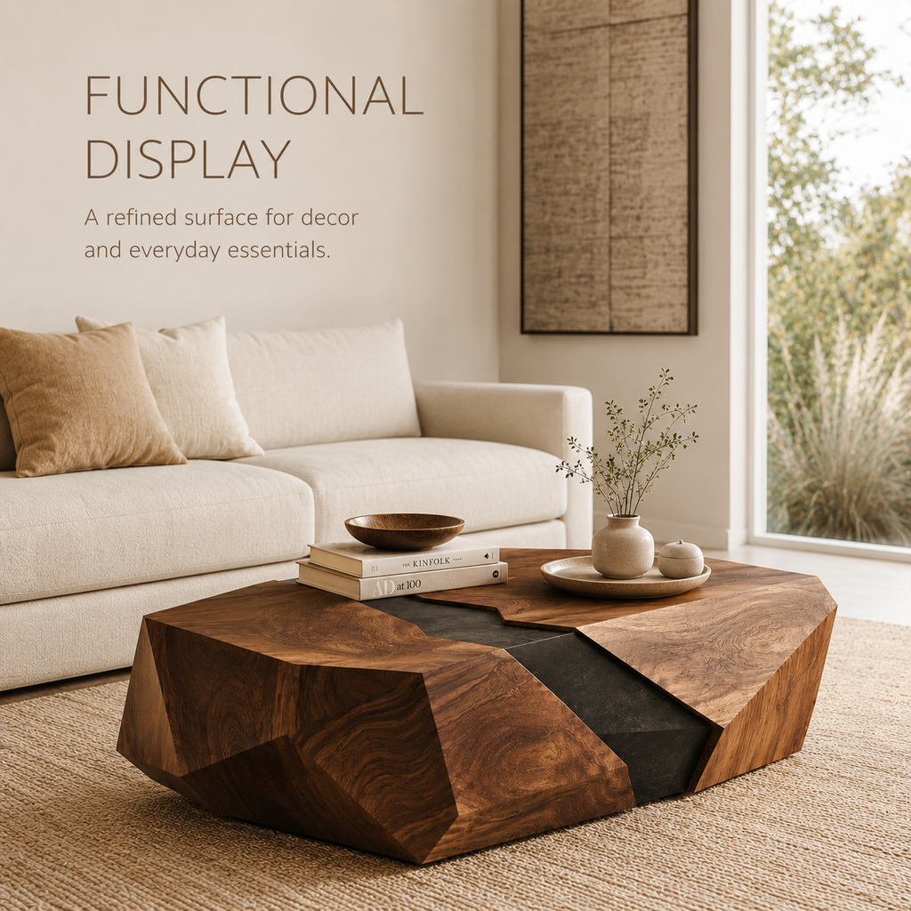 Brielle Sculpted Coffee Table - product image 08