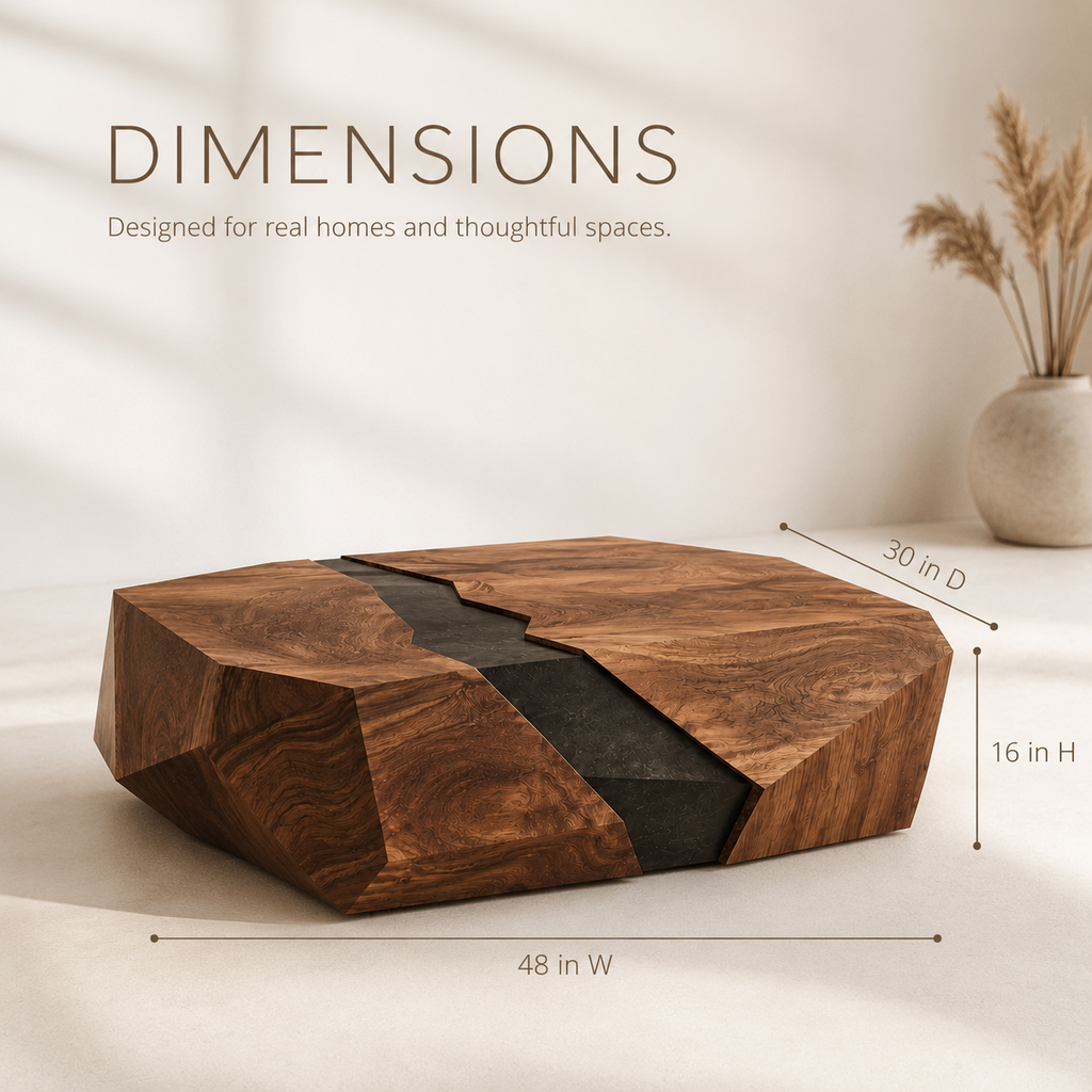 Brielle Sculpted Coffee Table - product image 09