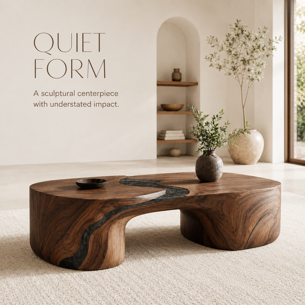 Selene Rounded Lounge Coffee Table - product image 03