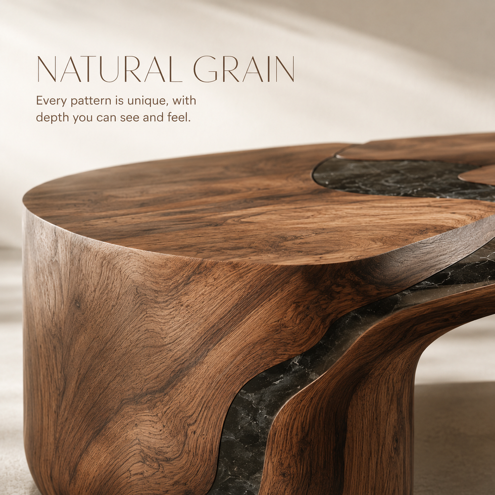 Selene Rounded Lounge Coffee Table - product image 05
