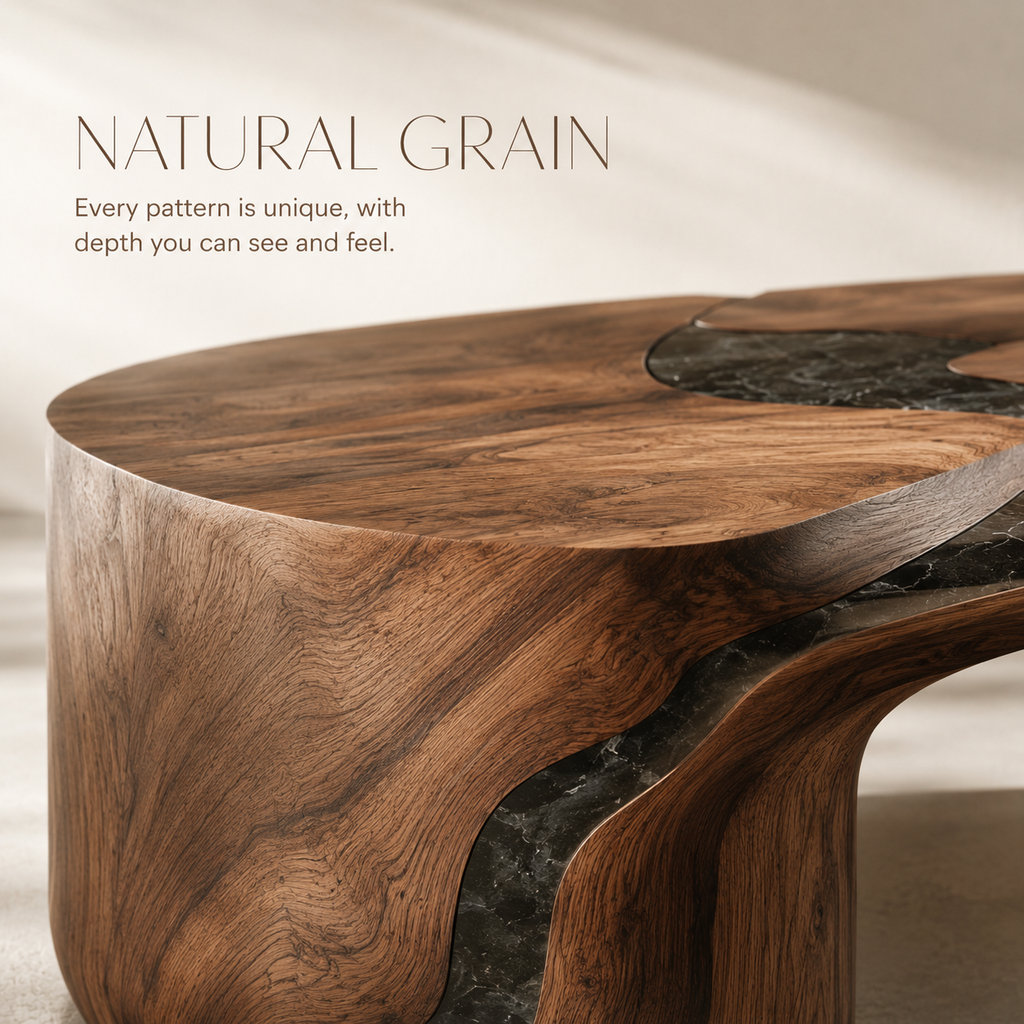 Selene Rounded Lounge Coffee Table - product image 05