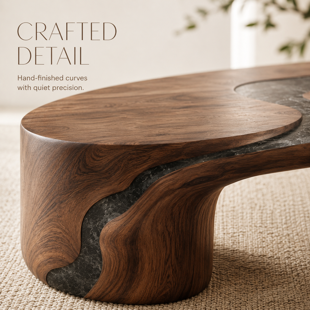Selene Rounded Lounge Coffee Table - product image 06
