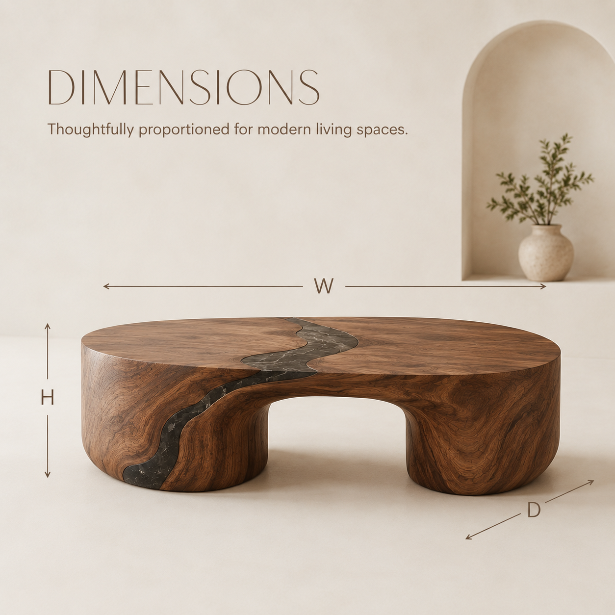 Selene Rounded Lounge Coffee Table - product image 08
