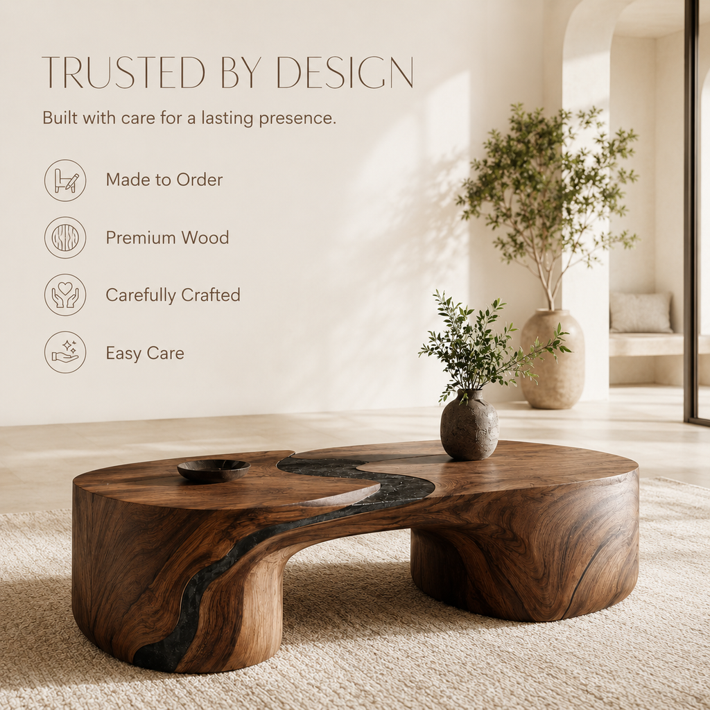 Selene Rounded Lounge Coffee Table - product image 09