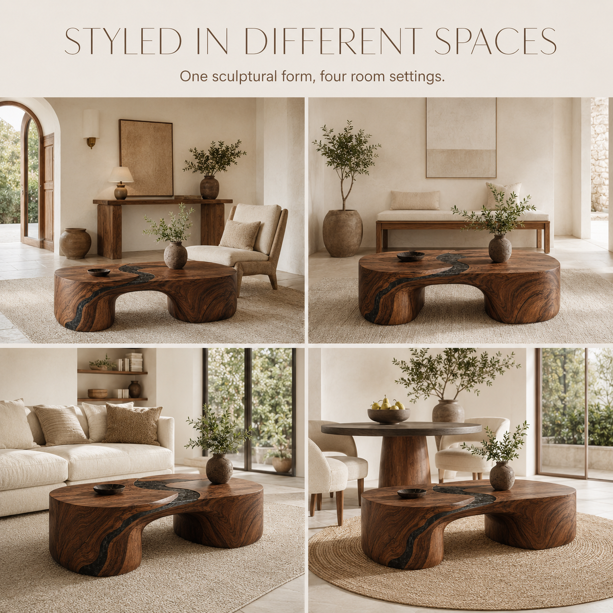 Selene Rounded Lounge Coffee Table - product image 11