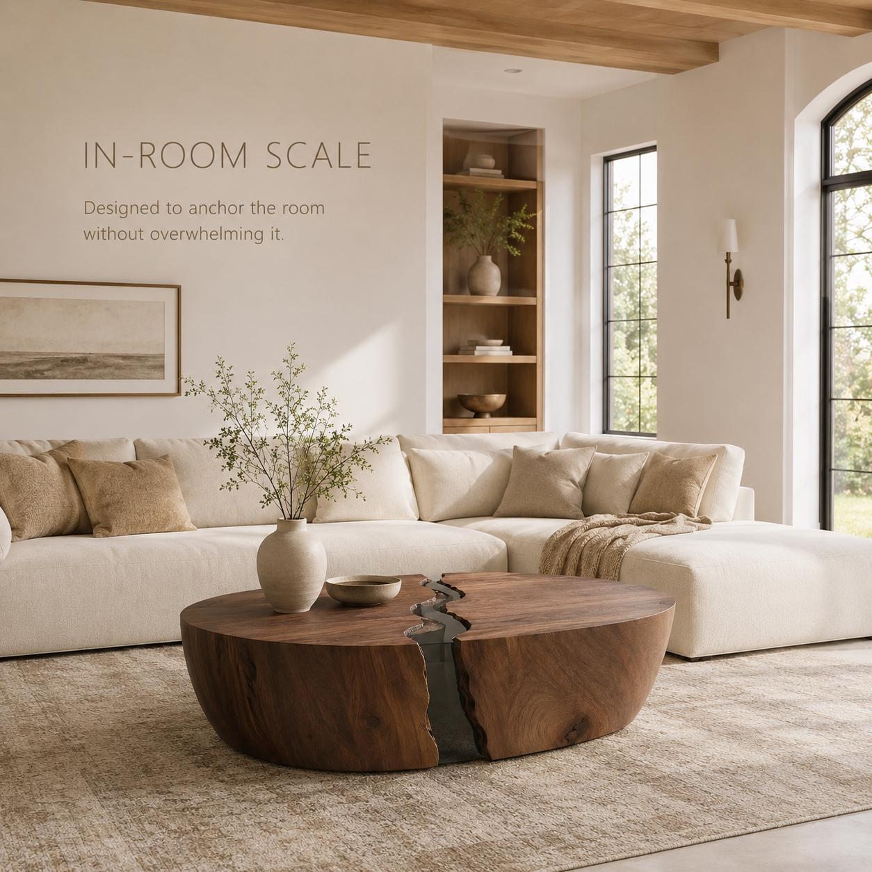Mira Flow Wood Coffee Table - product image 04