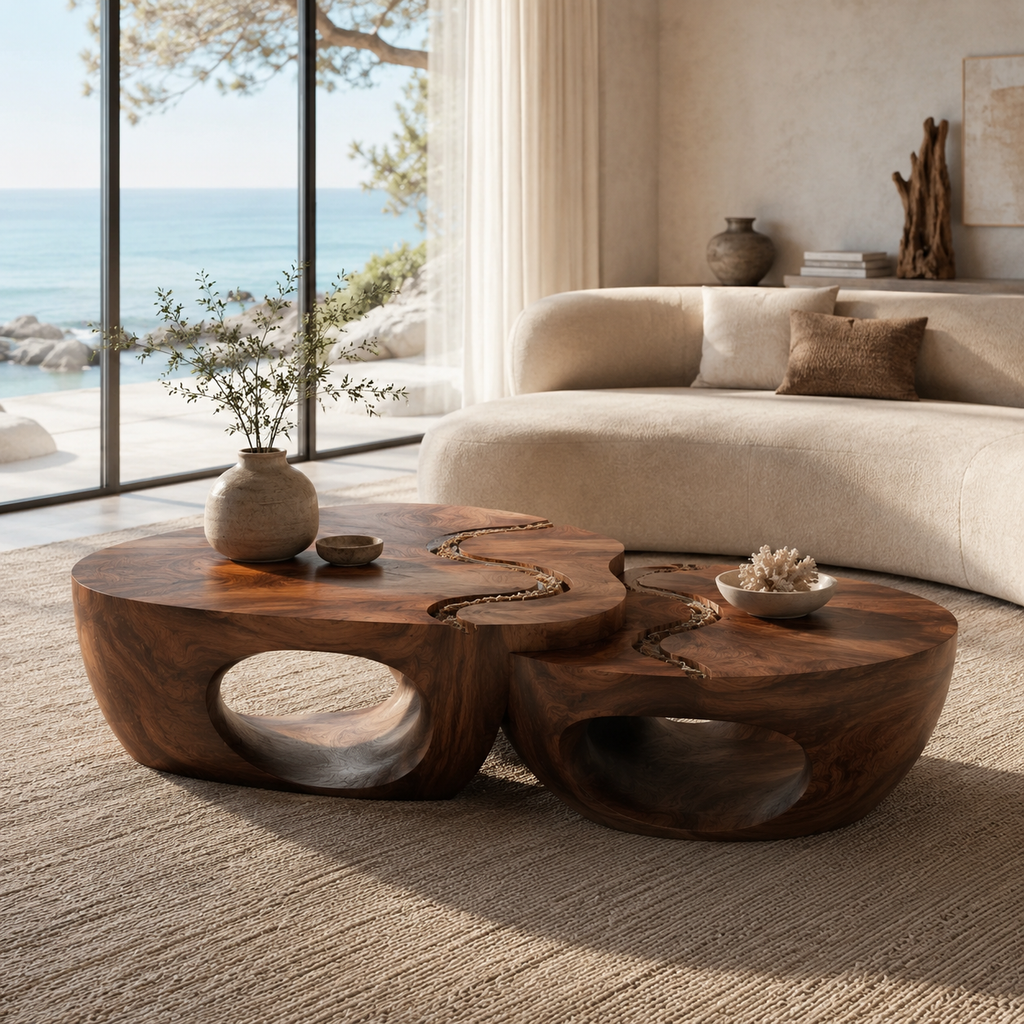 Vale Sculptural Coffee Table - main view