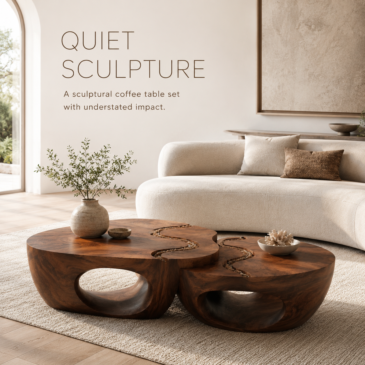 Vale Sculptural Coffee Table - product image 02