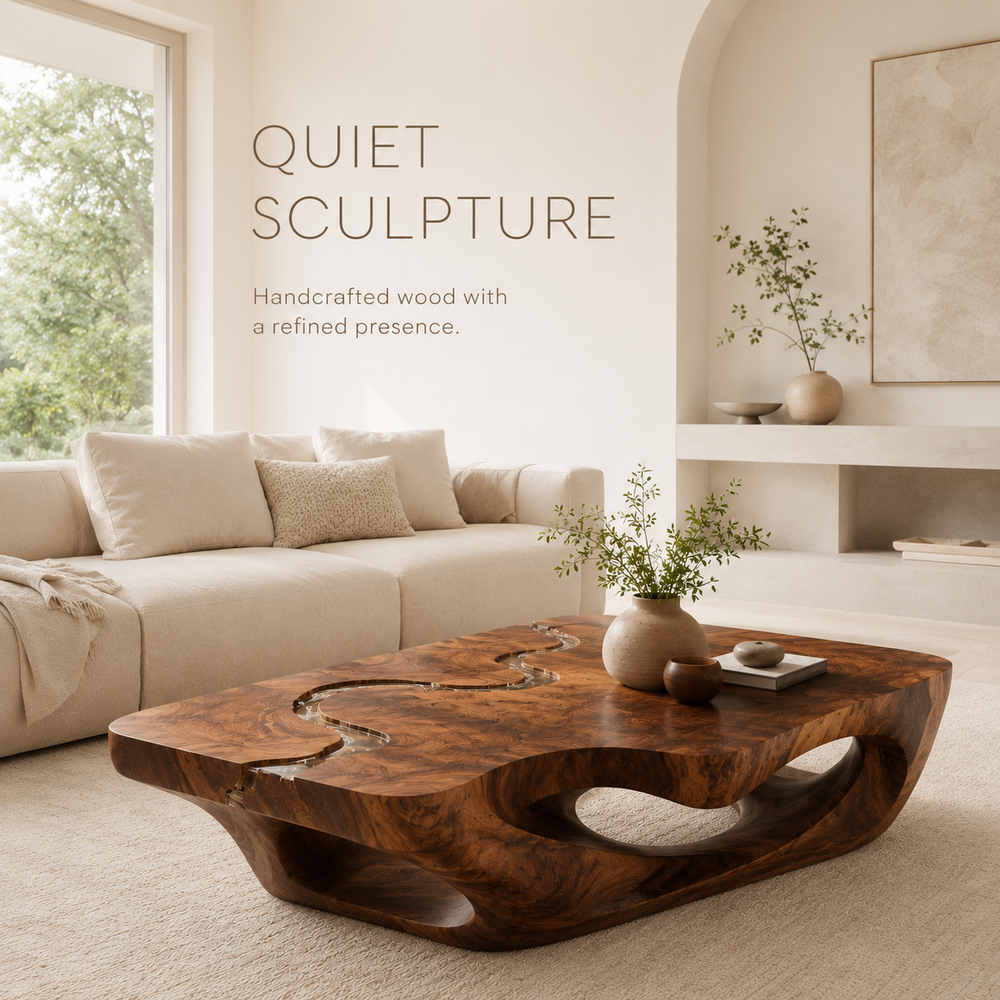 Celine Warm Modern Coffee Table - product image 02