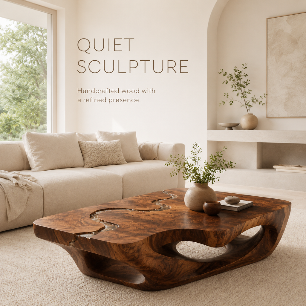 Celine Warm Modern Coffee Table - product image 02
