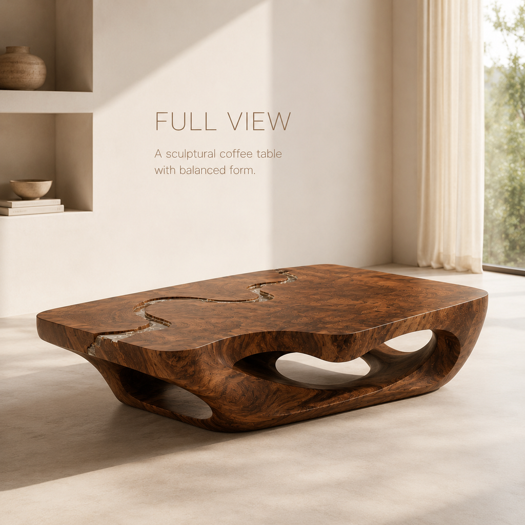 Celine Warm Modern Coffee Table - product image 03