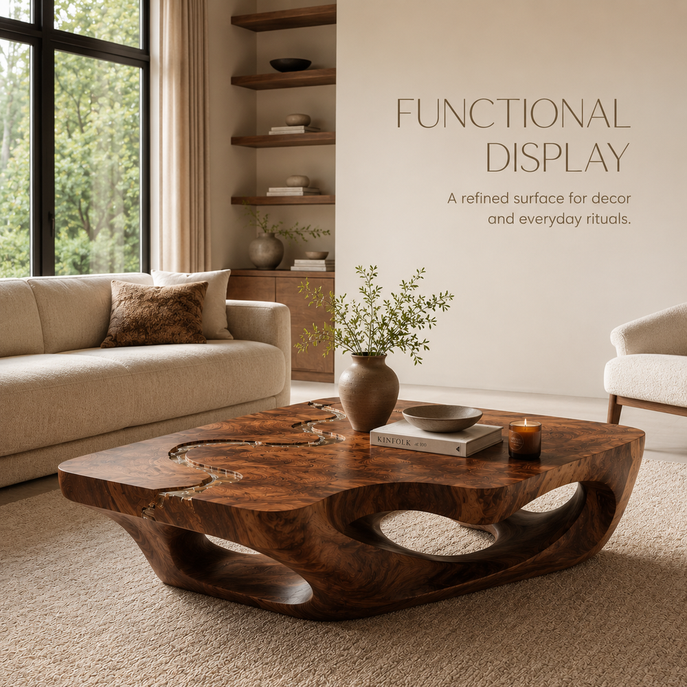 Celine Warm Modern Coffee Table - product image 07