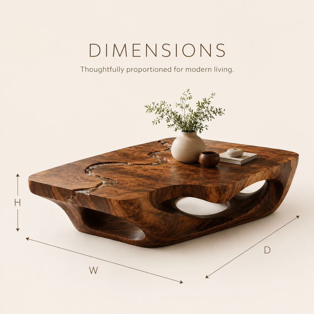 Celine Warm Modern Coffee Table - product image 08