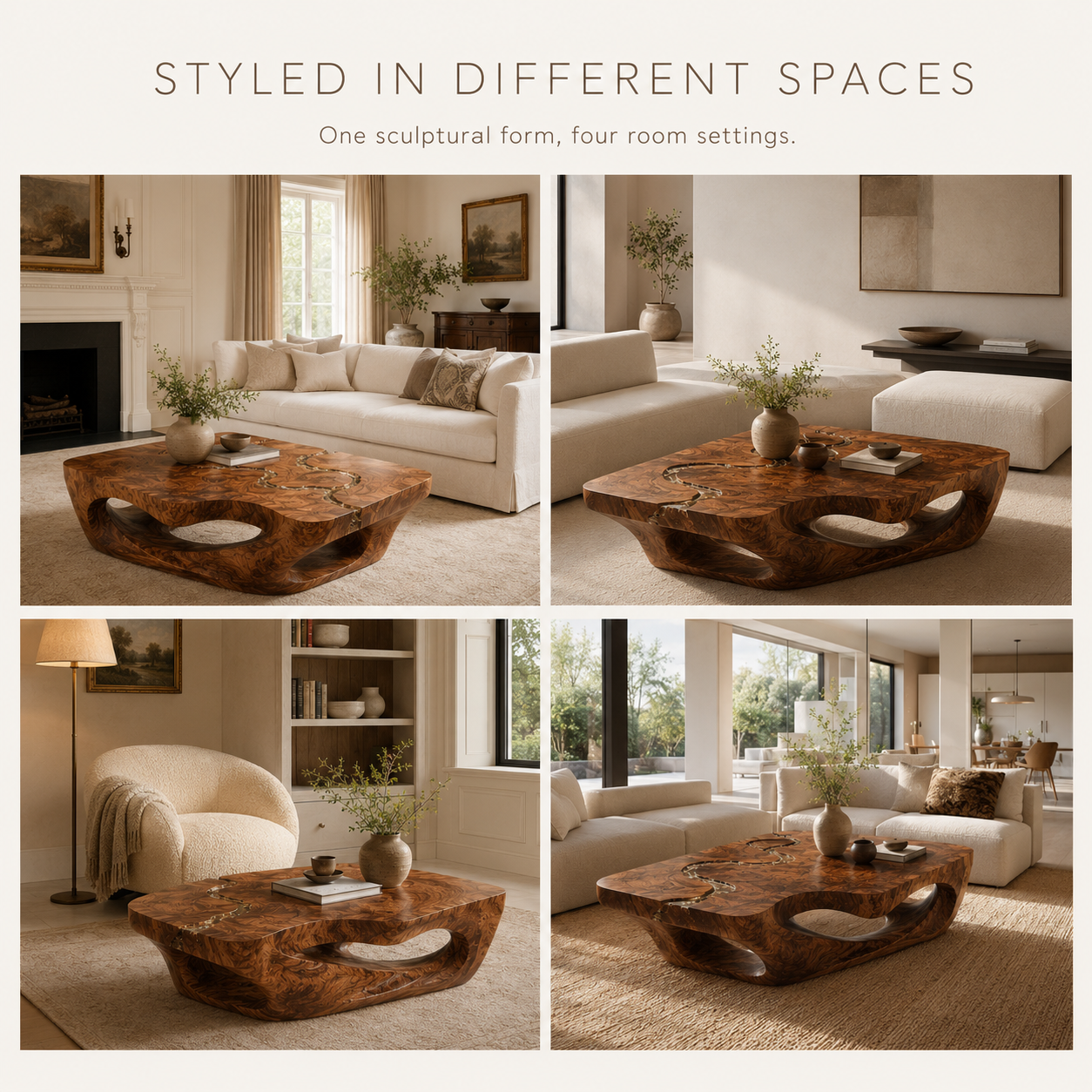 Celine Warm Modern Coffee Table - product image 11