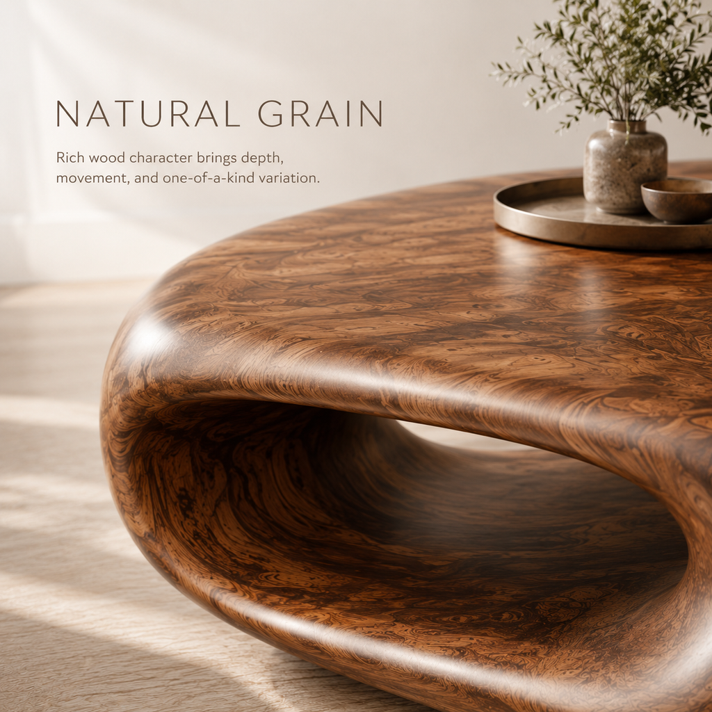 Alden Curved Wood Coffee Table - product image 06
