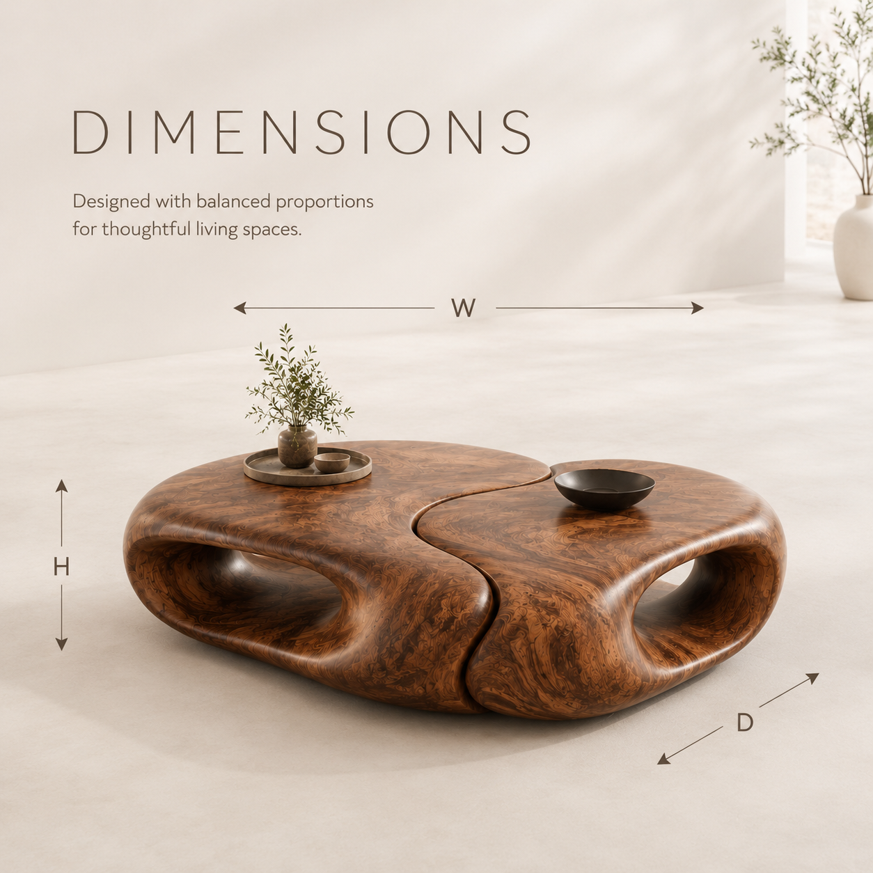 Alden Curved Wood Coffee Table - product image 09