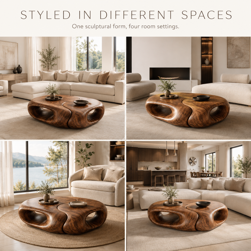 Alden Curved Wood Coffee Table - product image 11