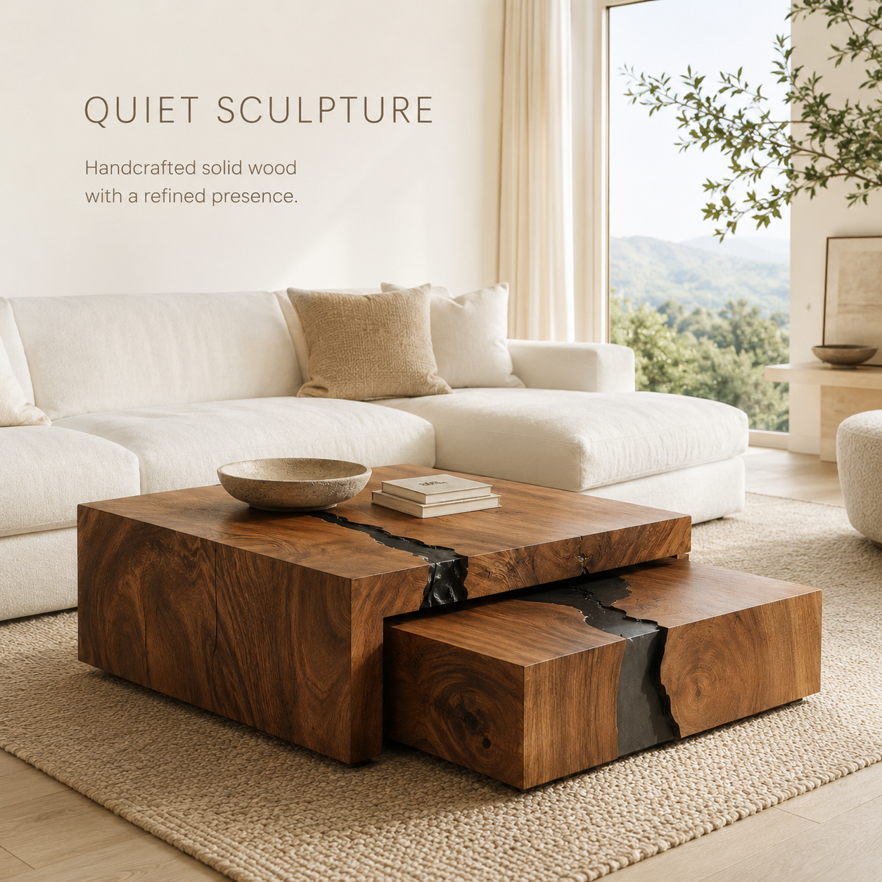 Elara Soft Curve Coffee Table - product image 02