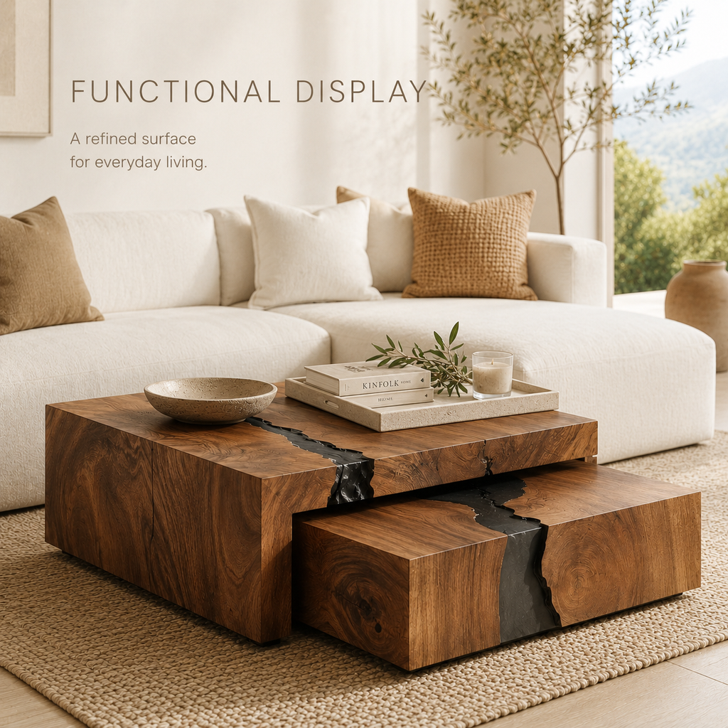 Elara Soft Curve Coffee Table - product image 07