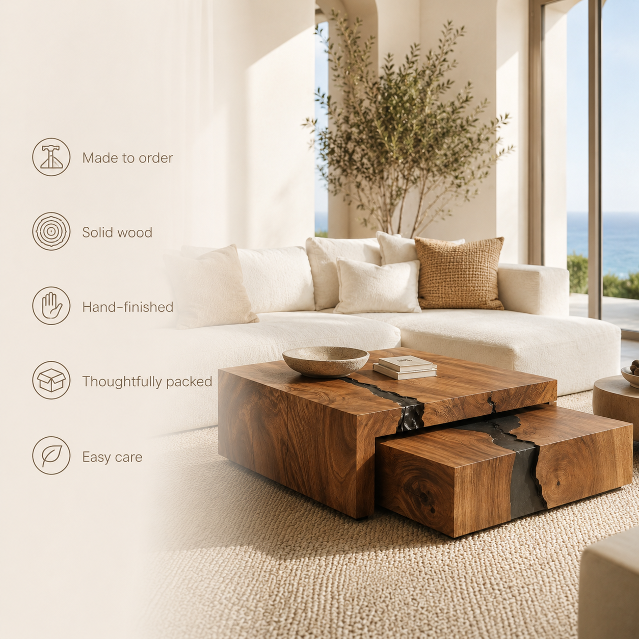 Elara Soft Curve Coffee Table - product image 09